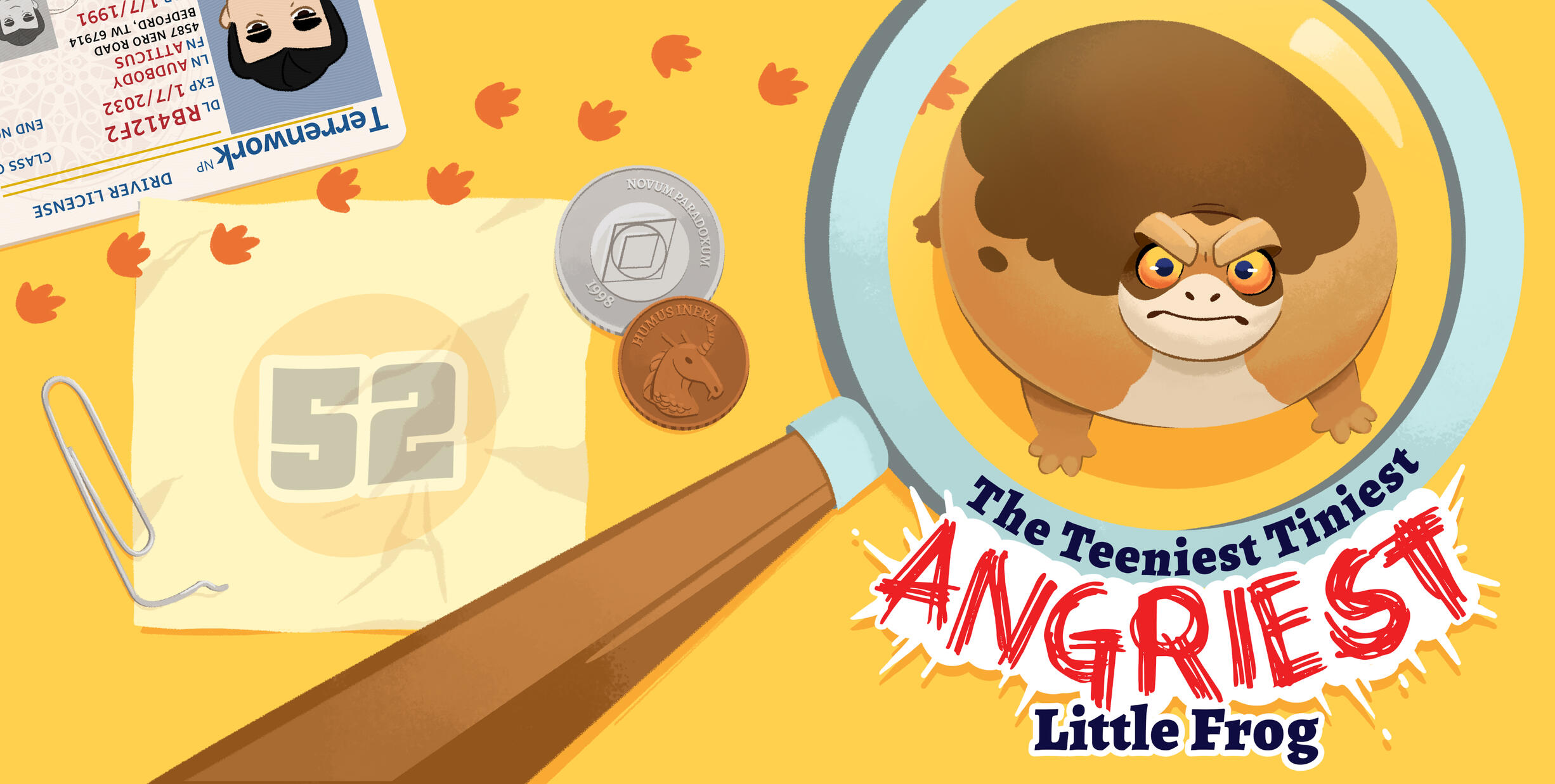 The Teeniest Tiniest ANGRIEST Little Frog Cover