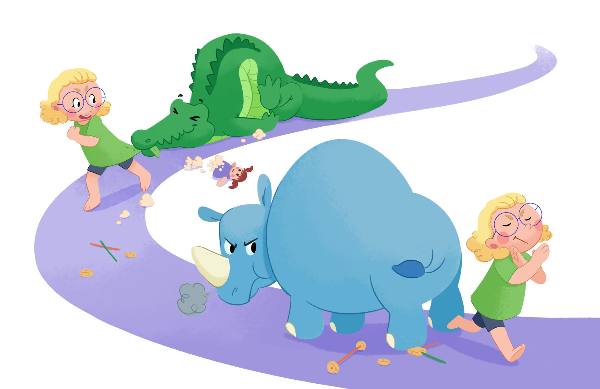 I Wanna Hippopotamus for Christmas Single Page