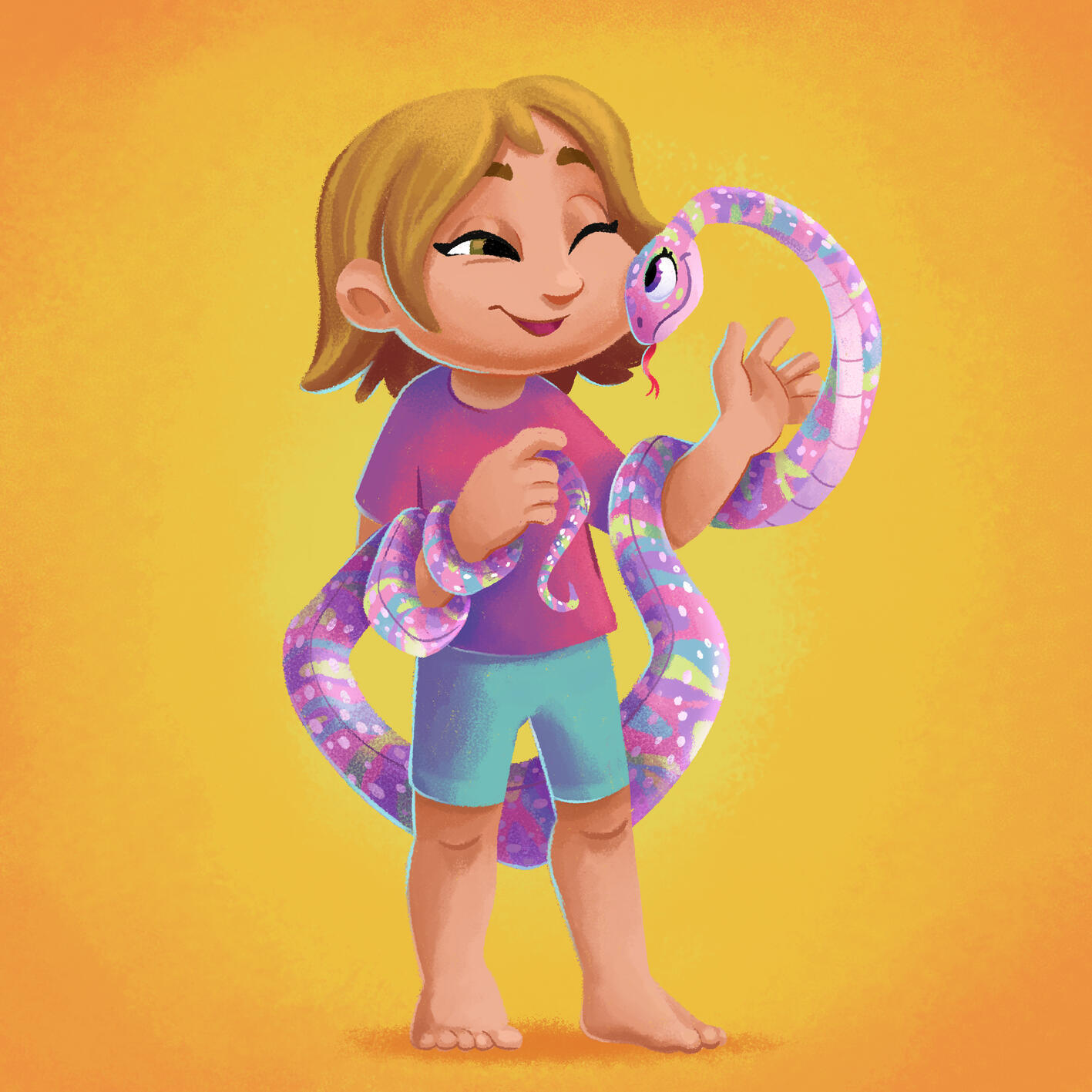 Little Kailyn and Tina